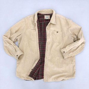 Corduroy flannel jacket Clearance